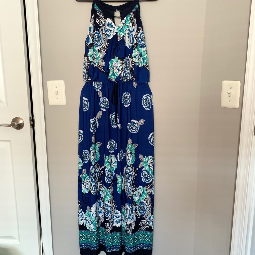 Maxi Blue Dress